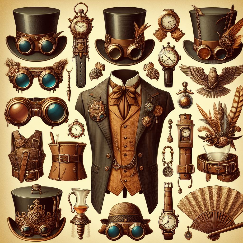 Elevating your steampunk look with Accessories